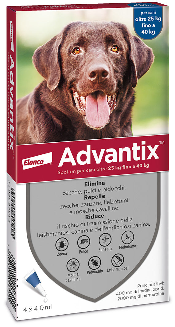 ADVANTIX 25-40kg- 4 fiale